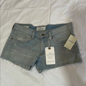 NWT Lucky Brand Faded Blue Denim Cutoff Shorts